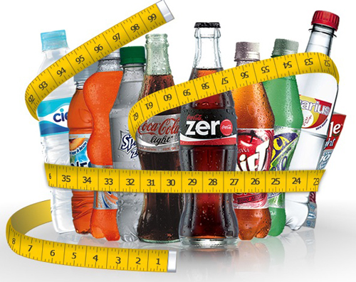 Emagrecimento e refrigerantes.